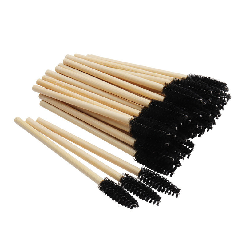50pcs/lot Crystal Handle Disposable Brushes