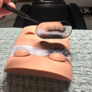 Mannequin Head for Eyelash Extension Application